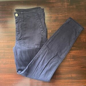 Jcrew Navy Blue Skinny Pants